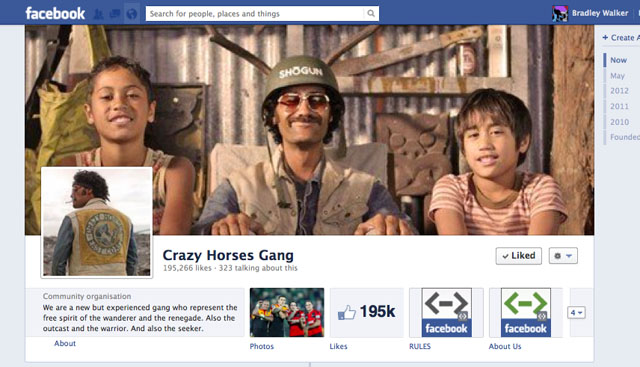 Crazy Horses Gang Facebook