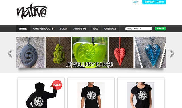 Native Brand Website