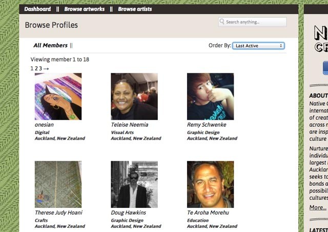 Native Creatives members